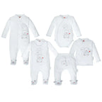 Erstausstattungs Set Weiß Neutral 6tlg. -Organic White-