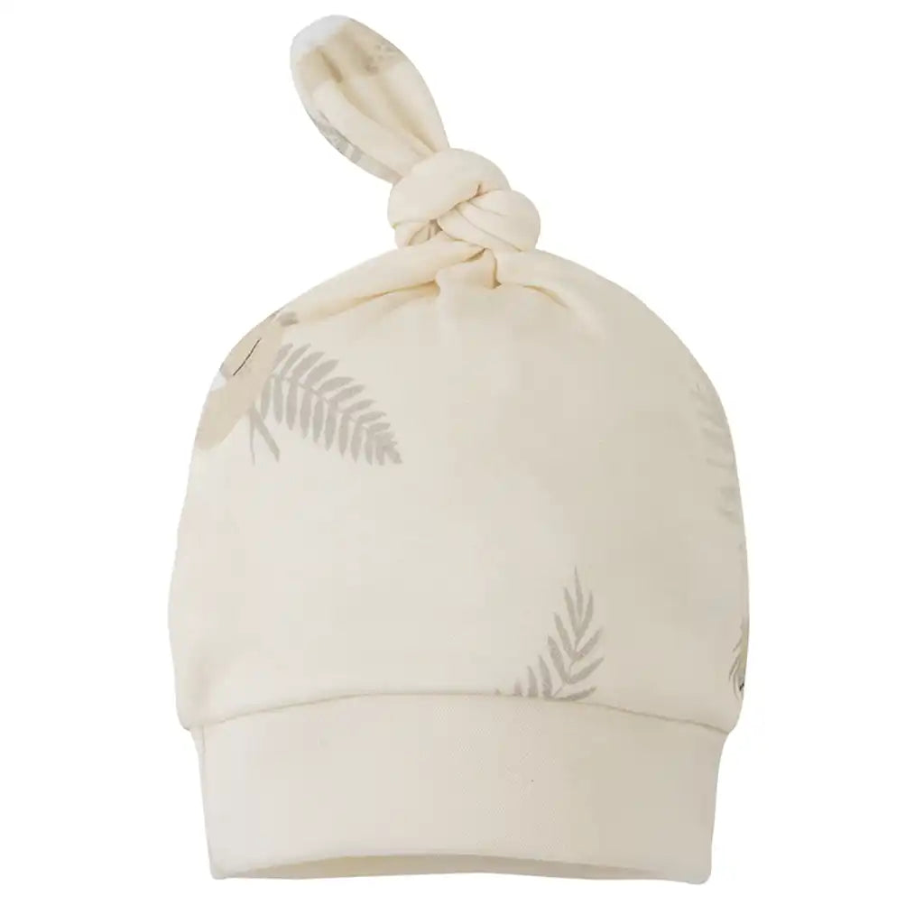 Baby Mütze mit Knoten Erstlingsmütze Neutral -Lazy-