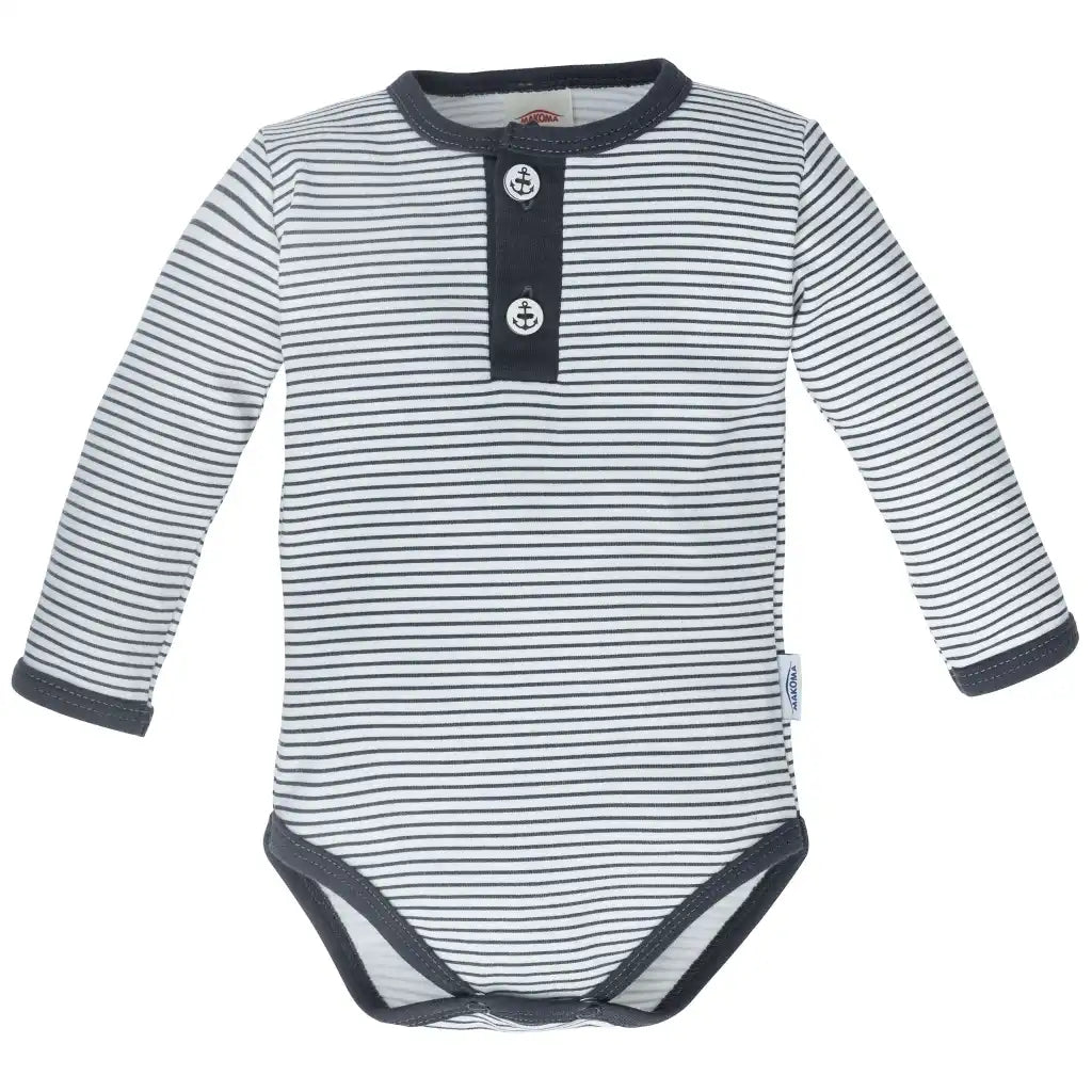 Langarm Body Jungen & Mädchen -Le Mer Streifen-