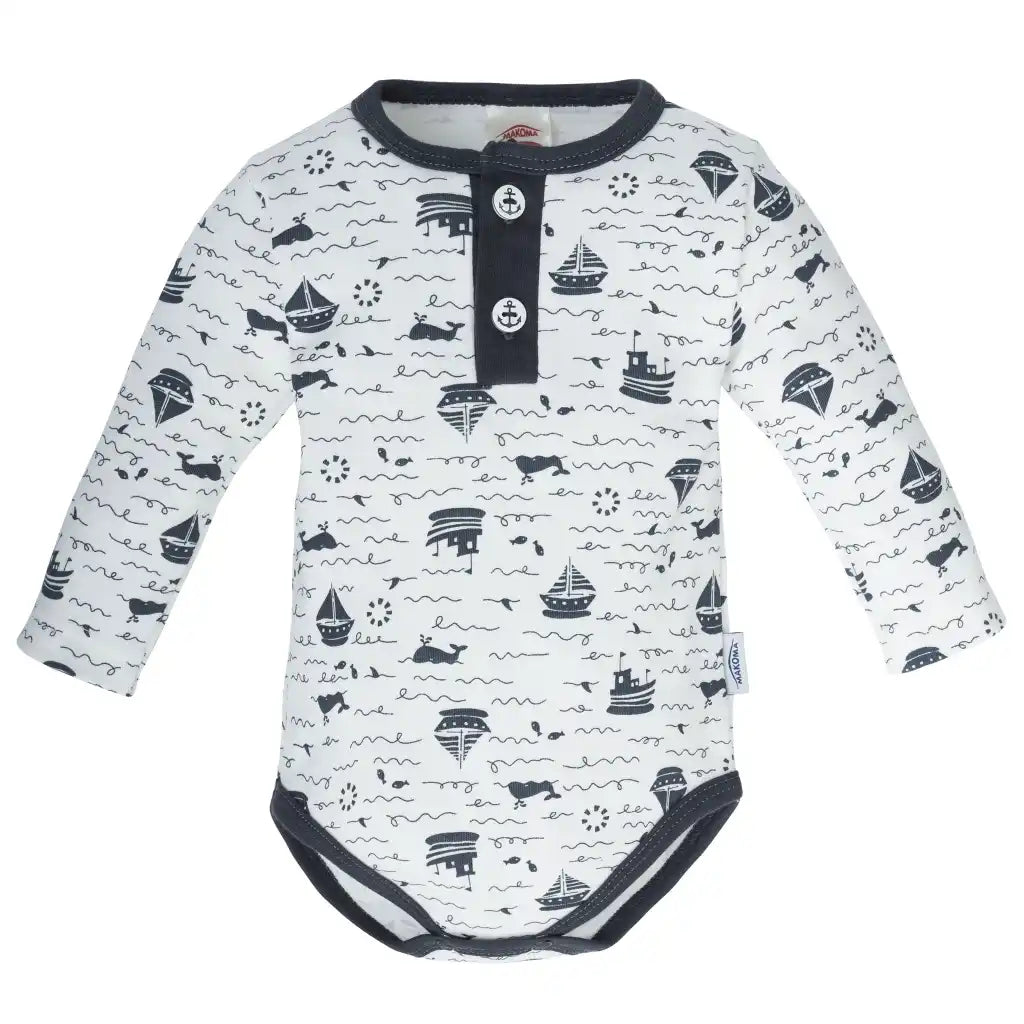 Langarm Body Jungen & Mädchen -Le Mer-