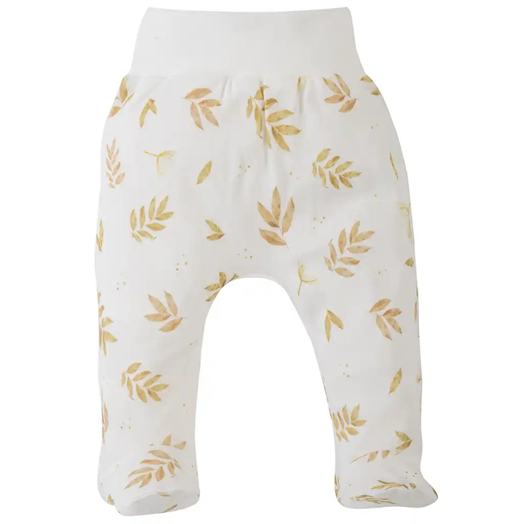 Baby Hose mit Fuß Neutral Weiß Unisex -Li&Lu