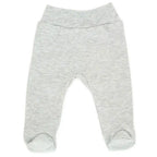Baby Bekleidungs Set Grau (Wickelbody & Hose)