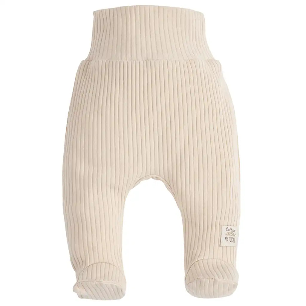 Baby Hose mit Fuß Set 3er Pack Harmony (Blau, Beige, Weiß)