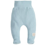 Baby Hose mit Fuß Set 3er Pack Harmony (Blau, Beige, Weiß)