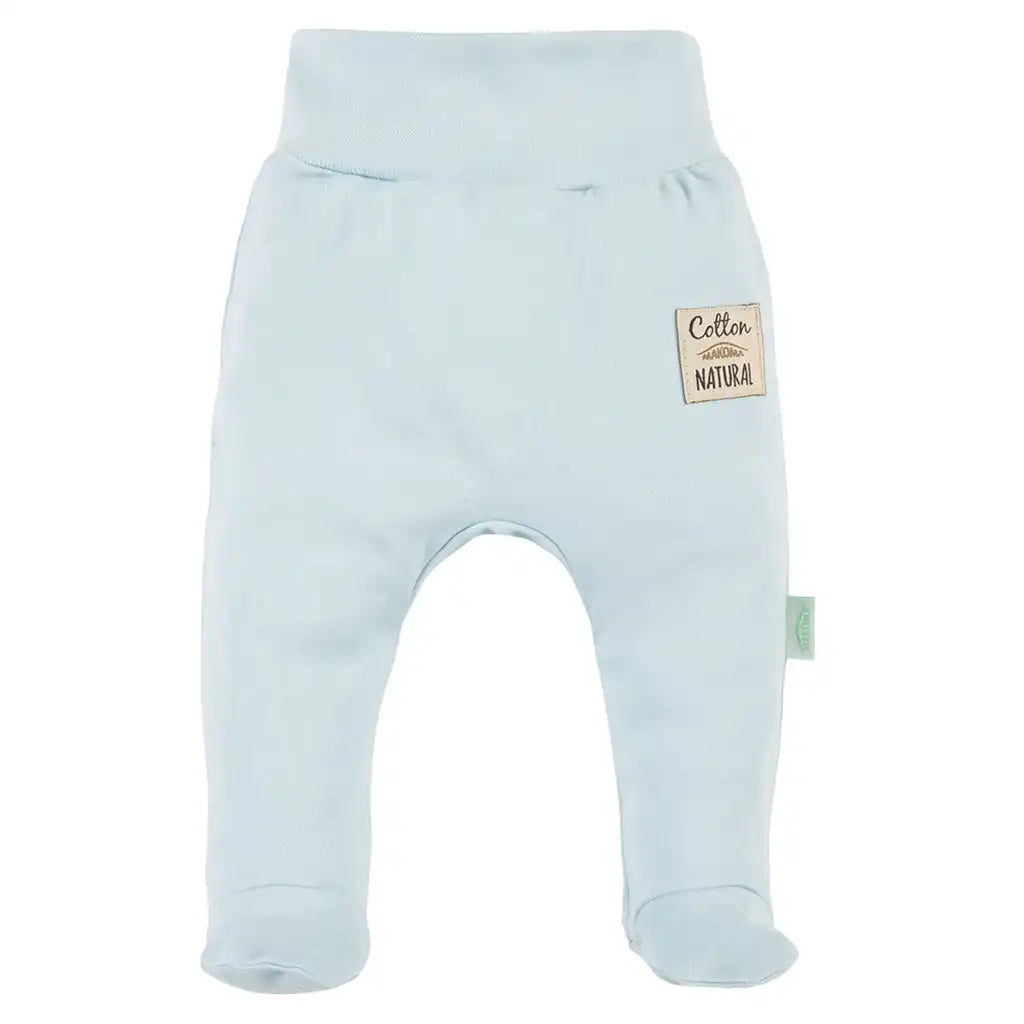 Baby Bekleidungs Set Wickelbody & Hose HellBlau