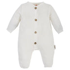 Baby Musselin Strampler Set 3er Pack (Grün, Weiß, Braun)