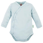 Baby Bekleidungs Set Wickelbody & Hose HellBlau