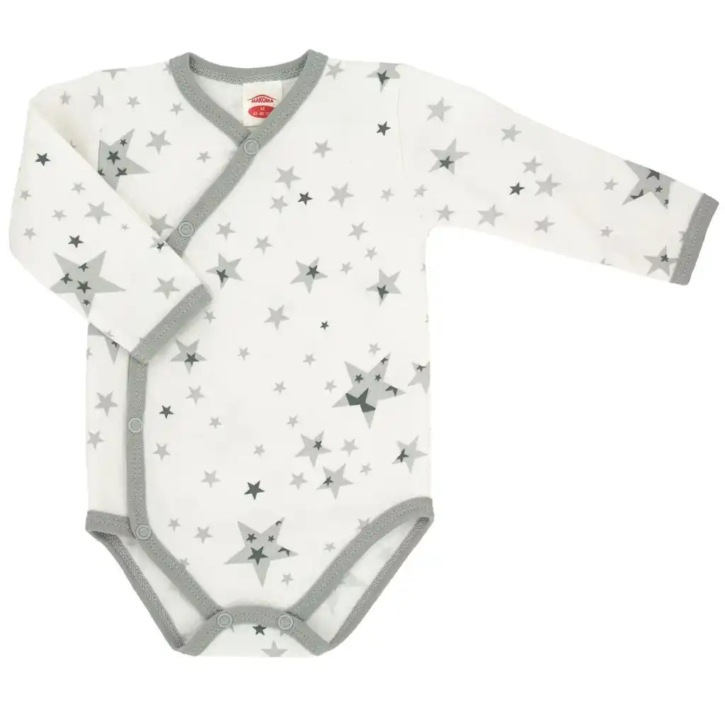 Baby Wickelbody Langarm Set 2er Pack (Teddy)
